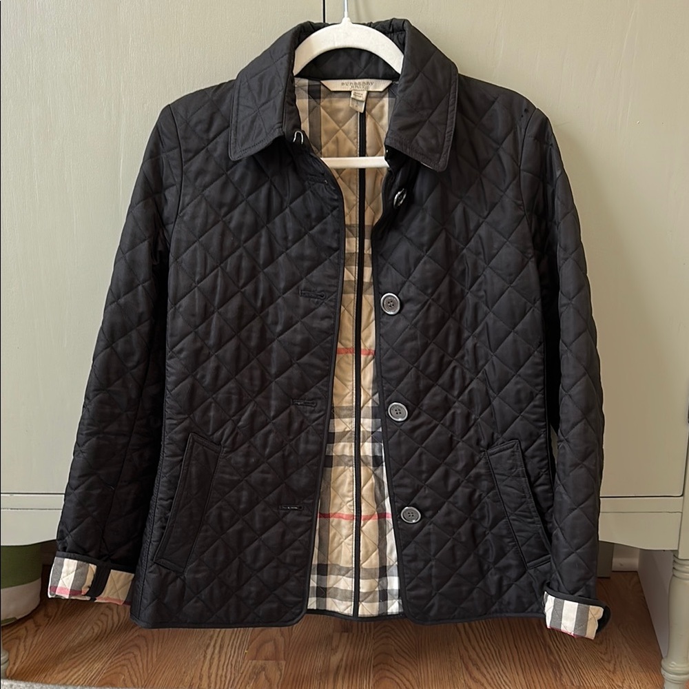 Burberry Brit Black Quilted Jacket